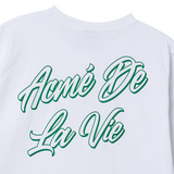 25SS アウトラインスクリプトロゴ半袖Tシャツ ホワイト