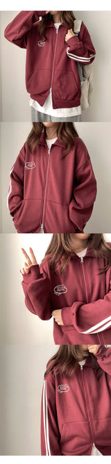 Rango Track Line Collar Two Way Zip-Up