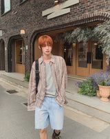 Breeze Cutoff Denim Bermuda Pants