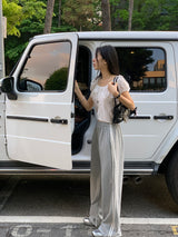 [MADE] Kanti Lace Track Wide Pants