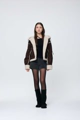ADORABLE HOOD MUSTANG / BROWN