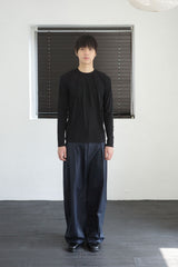 tailored wide slacks