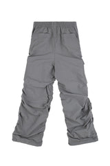 パッディドポケットシャーリングパンツ (GRAY)