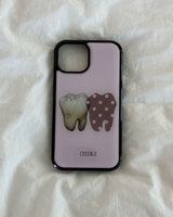 [MADE]Teeth & dot epoxy bumper case