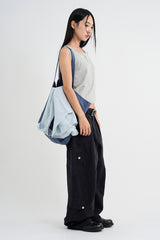 Silk button sleeveless knit top