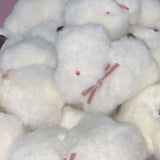 Bunny Popo Doll Keyring (ivory)