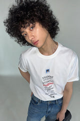 ソロナクールタッチアイススキンテクノロジースチューデントプリントルーズショートスリーブTシャツ