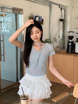 PK Cancan Mini Skirt Pants (3color)