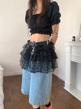 STAR CANCAN LAYERED SKIRT (2C)