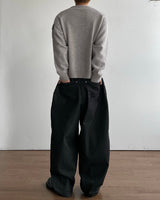 Bis Diagonal Button Knit