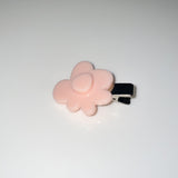 light pink flower hair clip (1pcs)