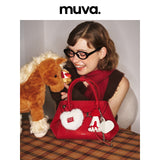 muva. Original Fold‑Over Handbag, Elegant Retro Premium‑Feel Cross‑body Purse for Autumn‑Winter, New Arrival Dec 19