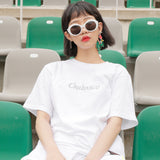 CHT16001 LETTERING LOGO CREW NECK