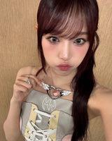 [Meovv Narin/YENA] Silver bell ball bracelet