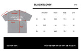 BBD 隠しスローガン ピグメント Tシャツ (チャコール)
