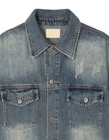 OW Udin Two-Pocket Washed Denim Shirt (2C)