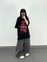 ブリーディングレッドTシャツ