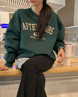 Monin lettering sweatshirt