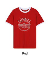 Tien Motorcycle Ringer short-sleeve T-shirt
