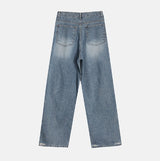 Bohemian Damage Wide Denim Pants