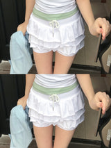 Coco Frill Layered Skirt Pants