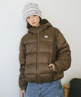 HOODED ALPINE DOWN JACKET BROWN(CV2EWUB900A)