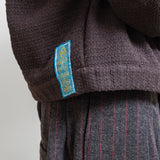 Weave trucker jacket / Brown