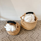 NATURAL BOLGA BASKET - 2 Colors (SMALL)