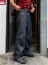 Non-peade regular denim pants