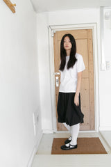 pumpkin banding midi skirt(3colors)