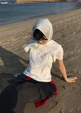 フリルハートTシャツ