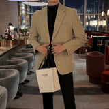 LMN Sensitive Wool Blended Two Button Jacket (4 colors)