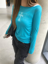 Saint Cross Lettering Long-Sleeve (4C)