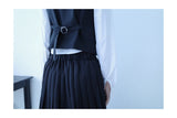 Eve Pintuck Vest (2color)
