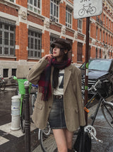 [Wool 50%] Mignon single classic jacket