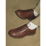 Fuzzy Men 0021. Stiched Lace-Up - 4colors
