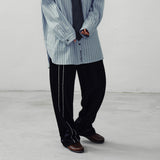 Shiny banding Pants
