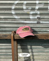 FFOUND SUNFADED WASHED VINTAGE BALL CAP / DYED RED