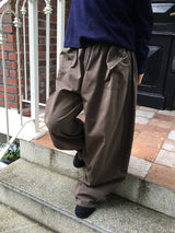 26FW★ [BAONHAUS] ポイデン バルーン バンディング ワイドパンツ
