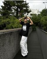 ブラリーレタリング半袖Tシャツ