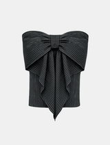 Noel Stripe Bustier Top