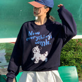 ウィグルスウェットシャツ (NAVY)