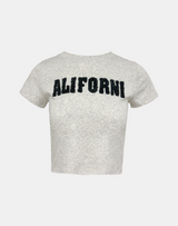ALIFORNI Boucle Crop Tee