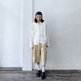 Sheer Stripe Relaxed Shirt