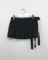 Dura Pleats Wrap Skirt (2color)