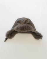 Kyoka Winter Leather Trooper Hat (3color)