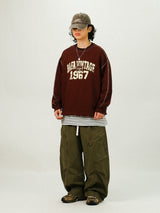 TE Vintage Washing Cargo Banding Pants