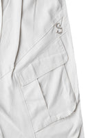 Metal Cotton Cargo Pants Beige