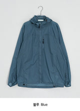 [unisex] オート軽量フードウインドブレーカージャケット