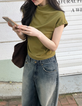 BR ウォームハーフネックショートスリーブシャツ(6color)